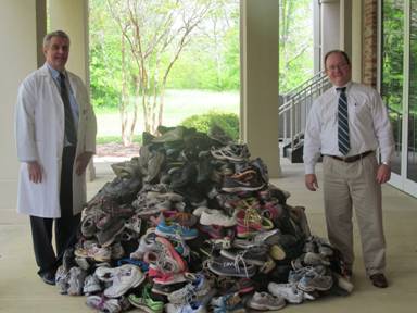 more miles shoe donations
