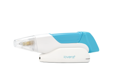 iovera° device placed in device dock